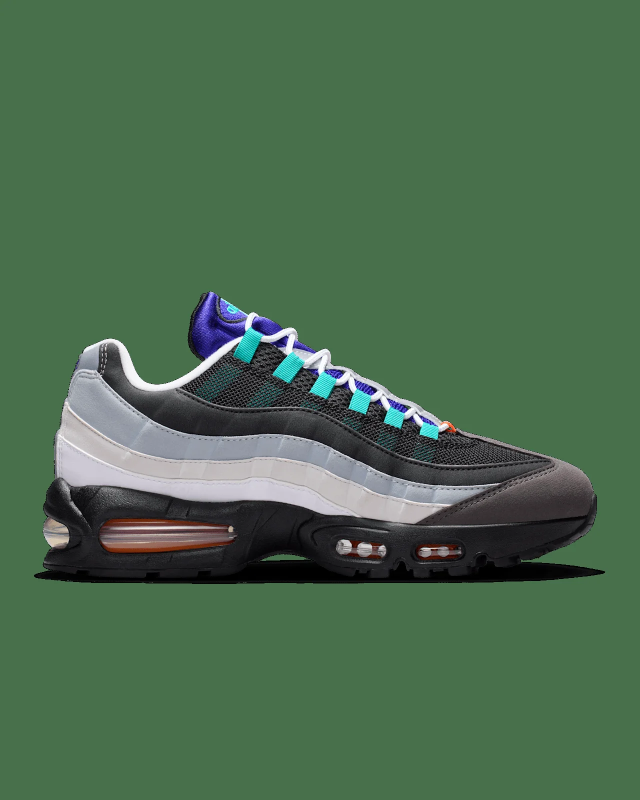 Nike Air Max 95 Big Bubble Greedy White Medium Ash