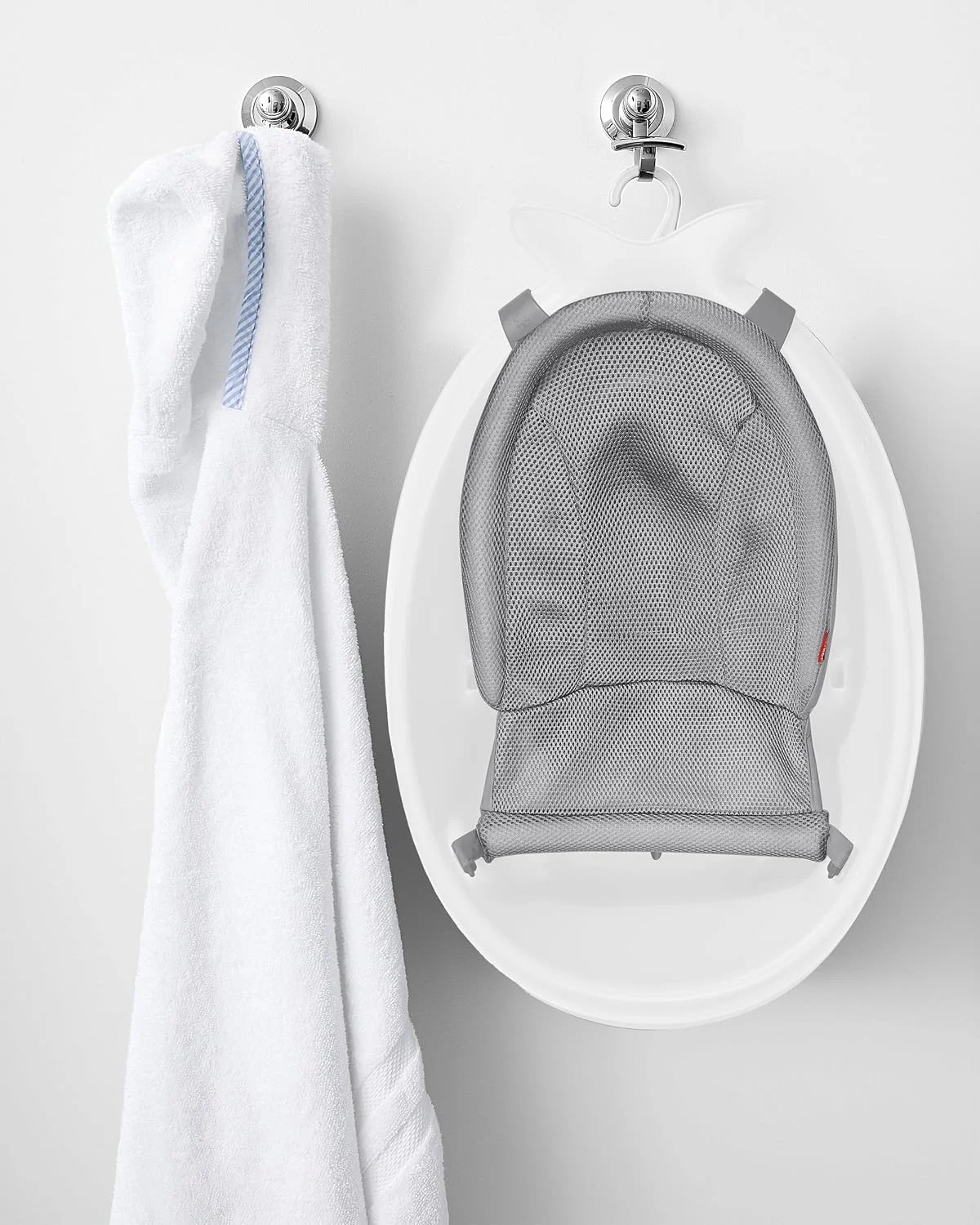 Skip Hop MOBY Smart Sling Bañera para Bebé 3 Etapas Blanca