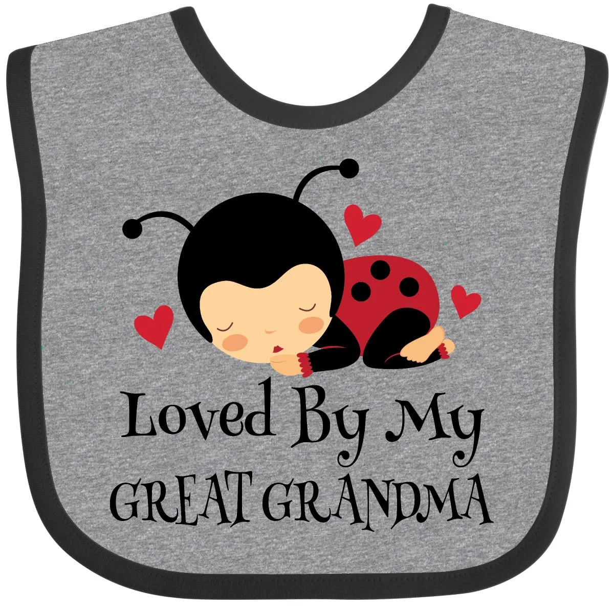 Babero infantil Inktastic Loved By My Great Grandma