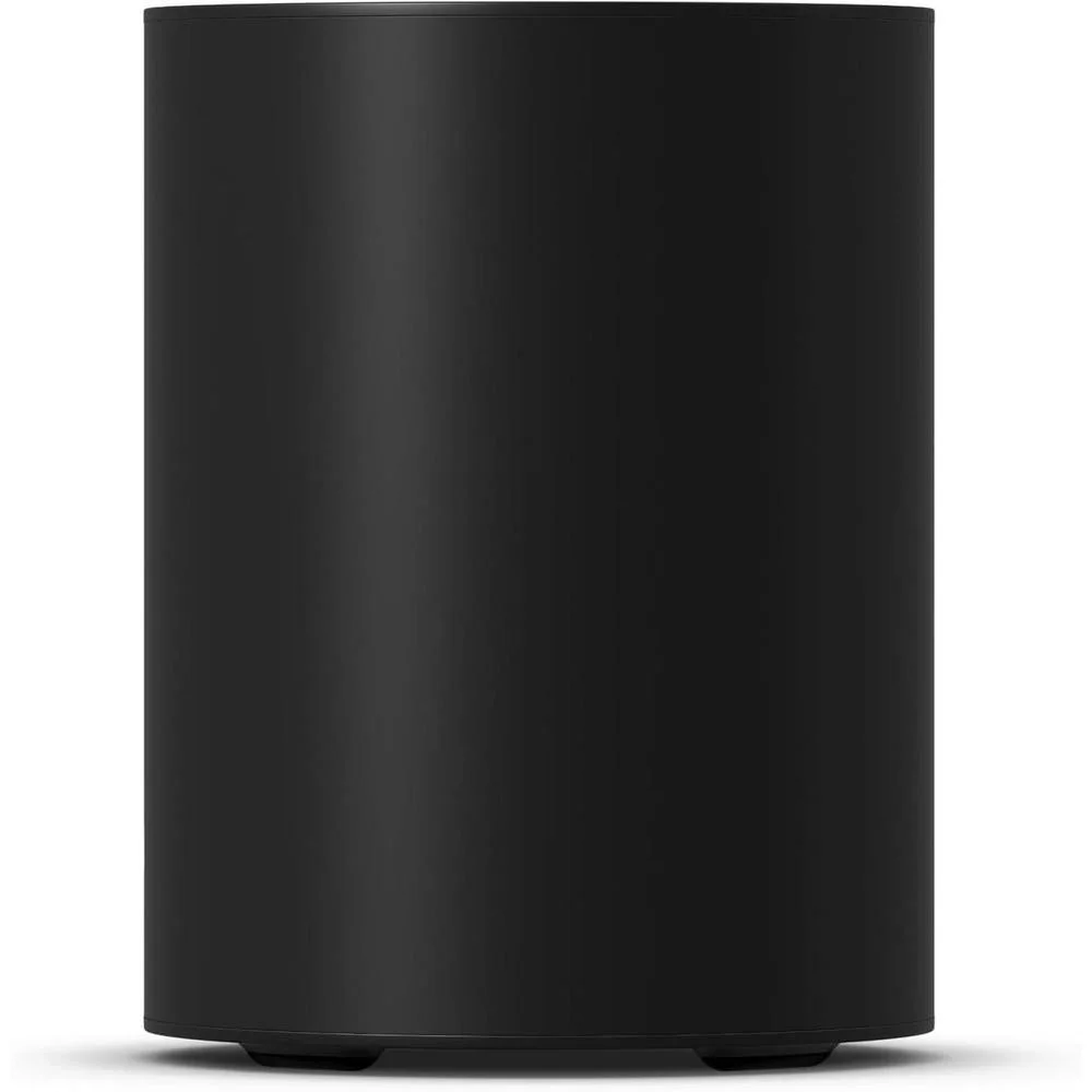 Sonos Sub Mini - Subwoofer inalámbrico compacto en color negro de alta calidad para sonido envolvente