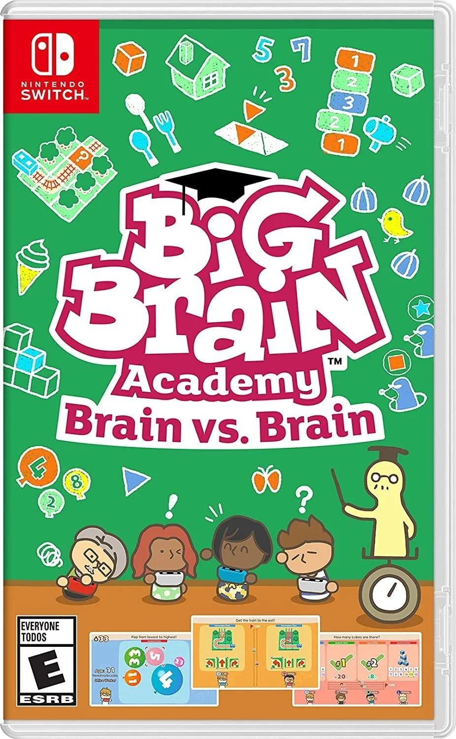 Videojuego Big Brain Academy: Brain vs. Brain para Nintendo Switch