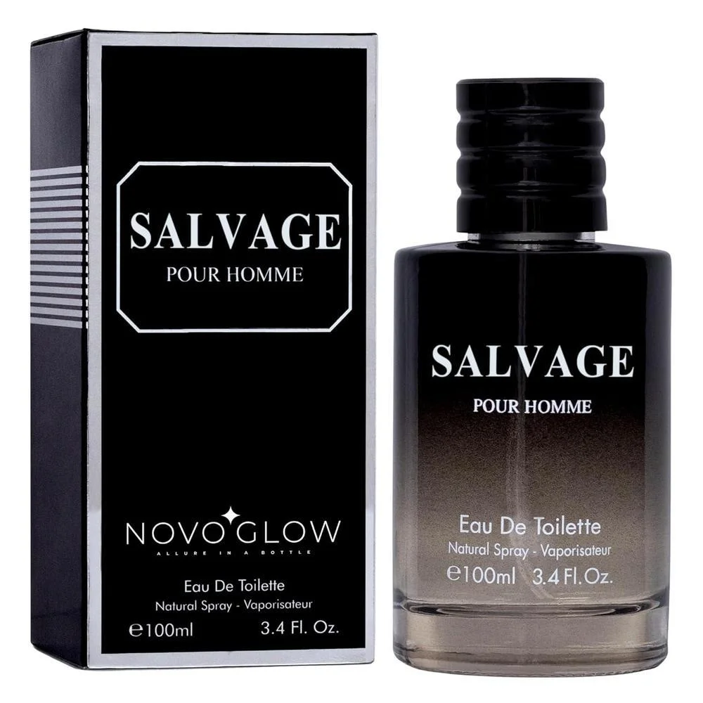 Perfume Novoglow Salvage for Men Eau de Toilette 3.4 oz