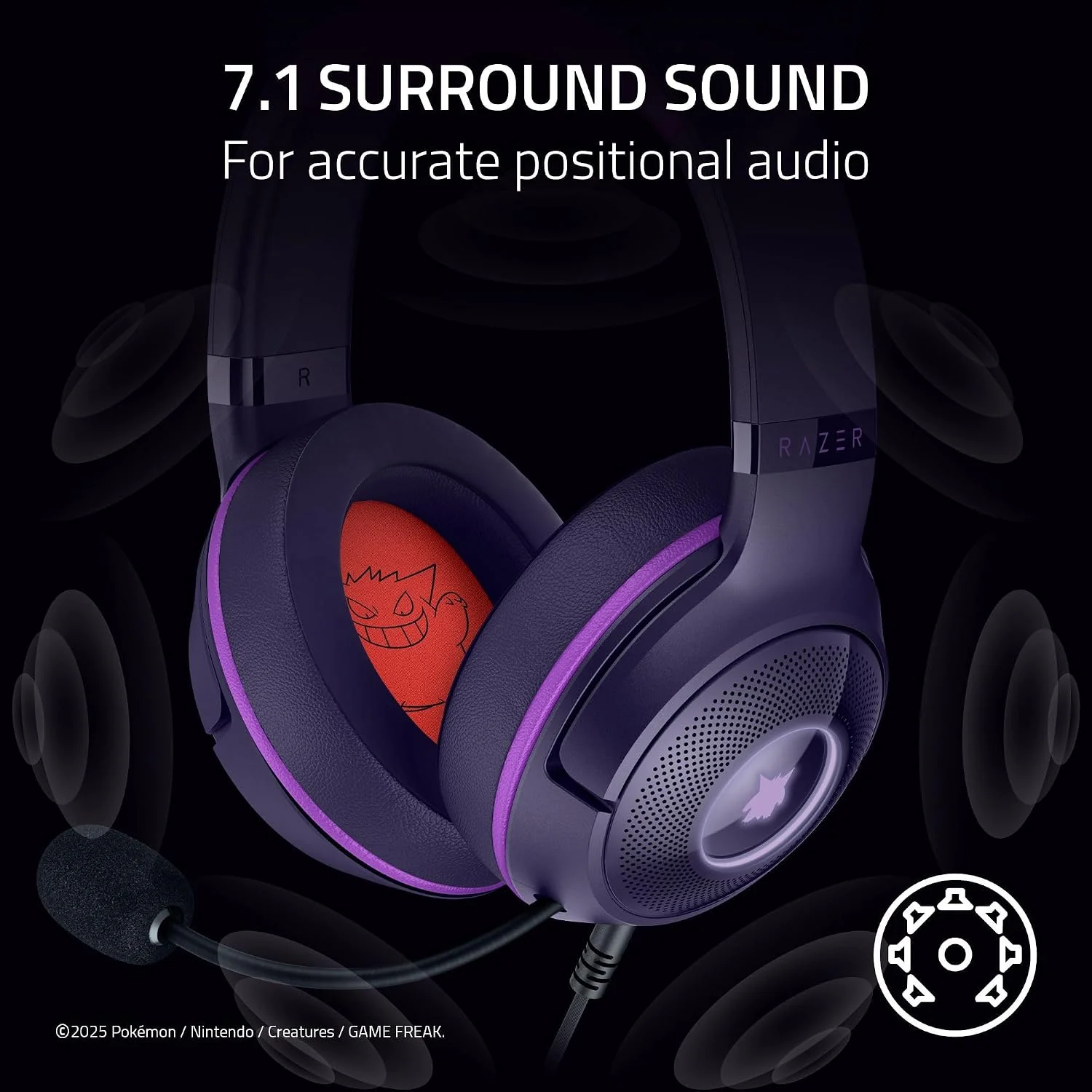 Razer Kraken Kitty V2 — Audífonos gaming con cable