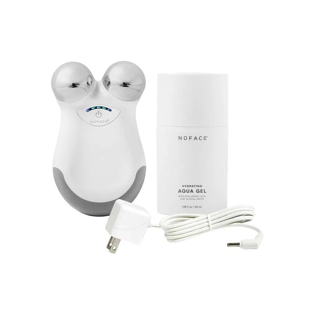 Dispositivo portátil NuFACE Mini para tonificación de la piel del rostro, mejora el contorno y reduce líneas finas