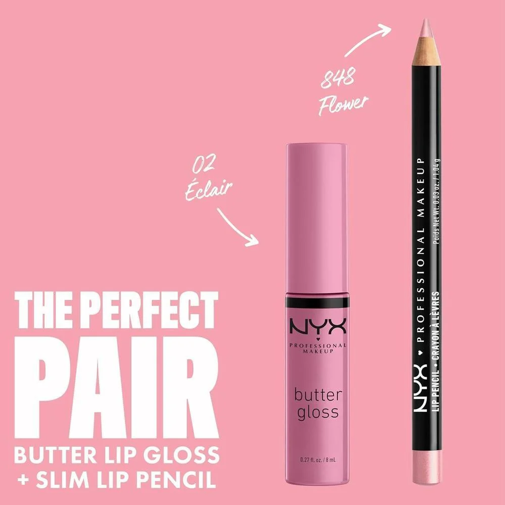 Butter Gloss Brillo Labial No Pegajoso - Eclair Pink