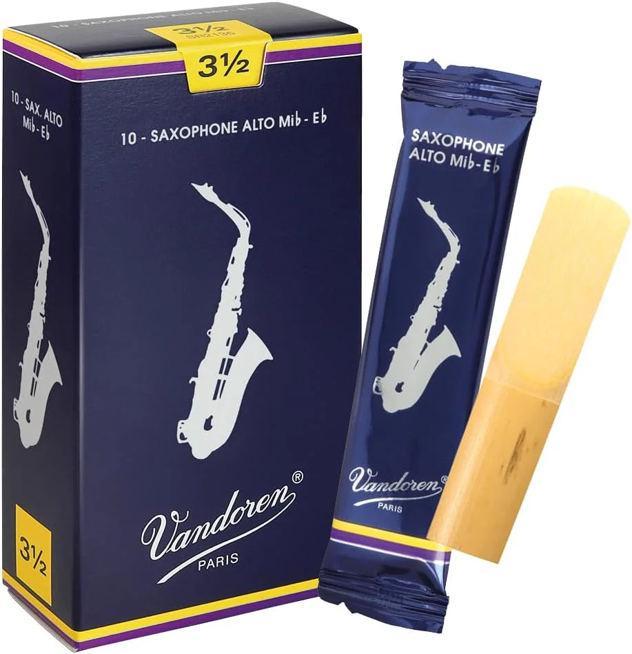 Cañas para saxo alto Vandoren SR2135 Traditional fuerza 3.5 caja de 10