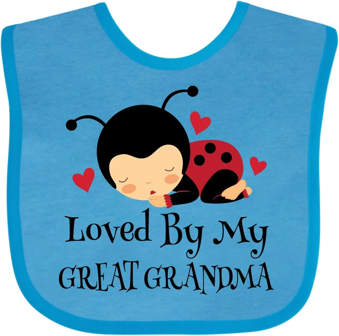 Babero Inktastic Loved By My Great Grandma