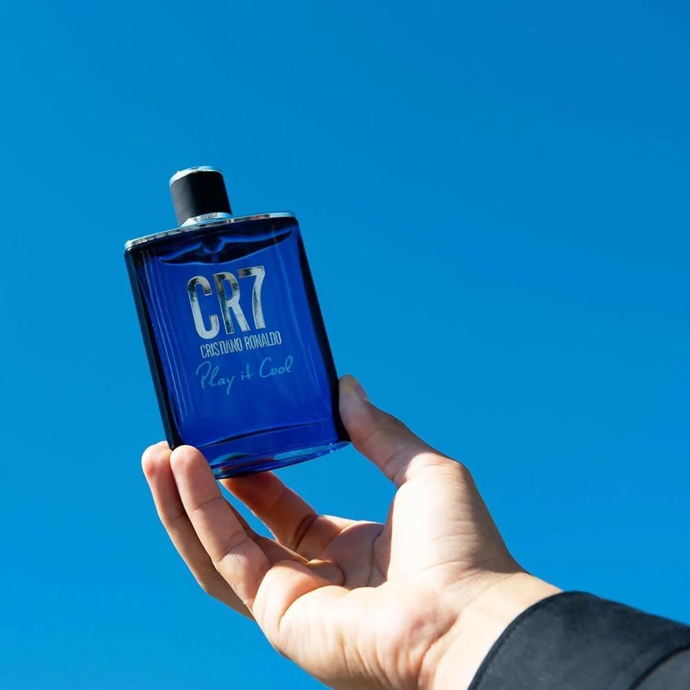 Play It Cool de Cristiano Ronaldo para hombres - Juego de regalo con EDT, gel de ducha y spray corporal