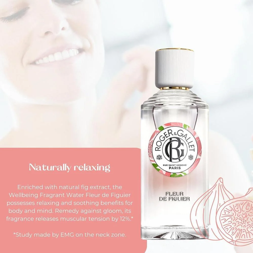 Spray de agua fragante ROGER & GALLET, fragancia refrescante diaria para mujeres con ingredientes naturales