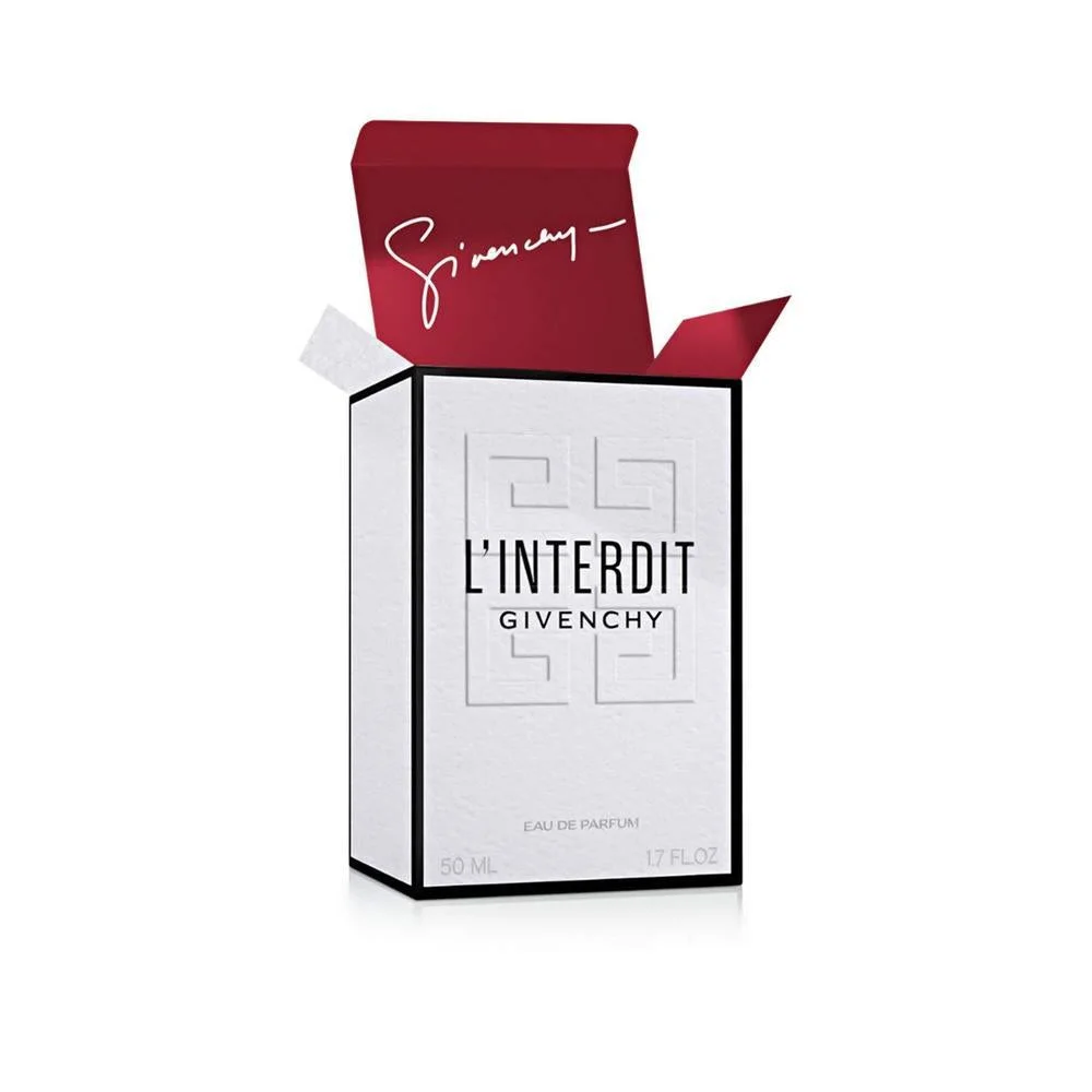 Givenchy L'interdit - Espray Eau de Parfum para mujer, floral y audaz, celebrando la feminidad singular