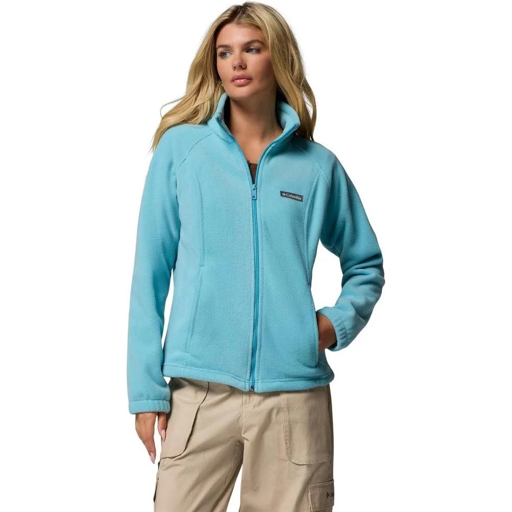 Casaca de cremallera completa Columbia Benton Springs para mujer, tejido polar para máxima calidez, ajuste clásico y moderna