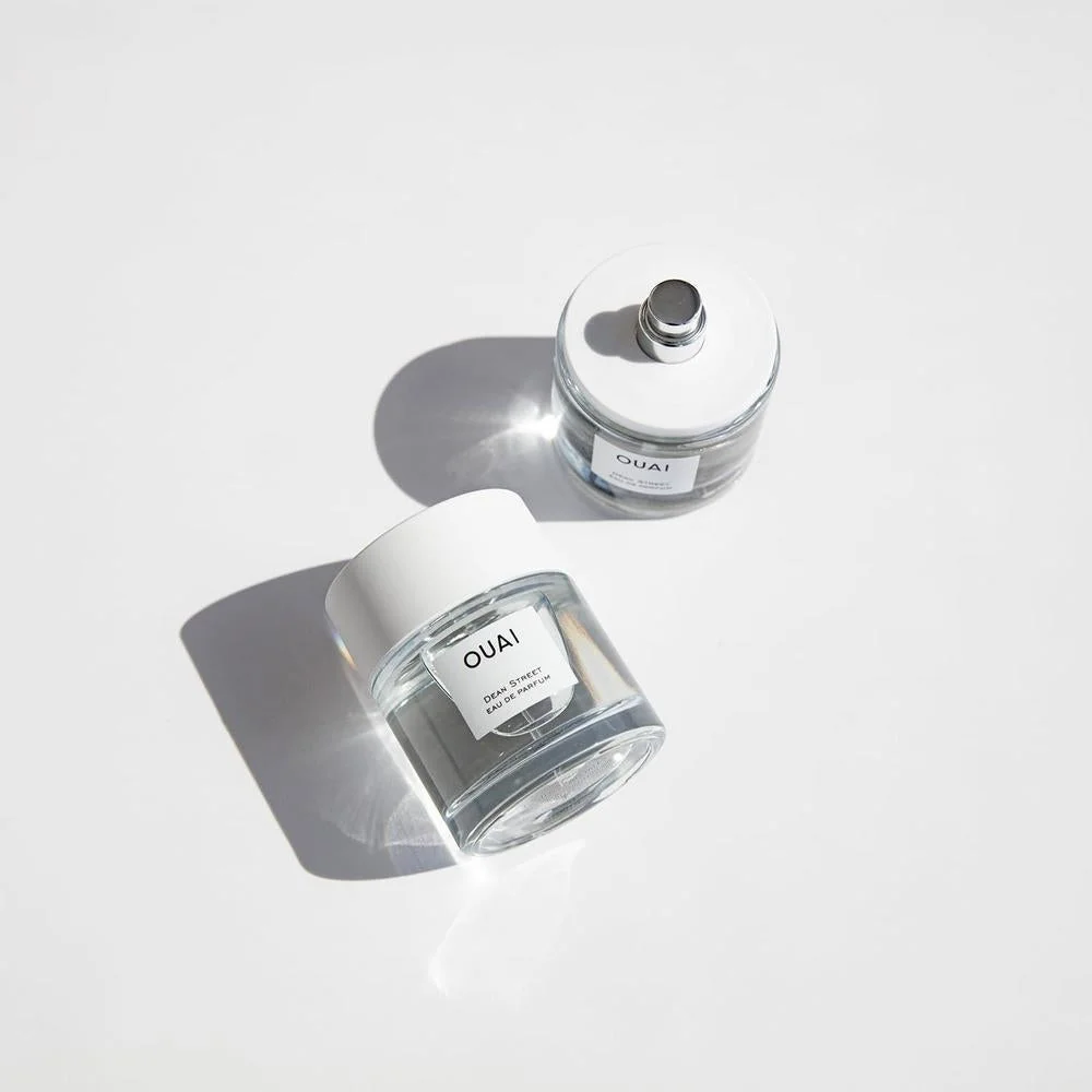 OUAI Dean Street Eau de Parfum - Perfume femenino elegante con aroma floral y cítrico, albaricoque, magnolia y almizcle