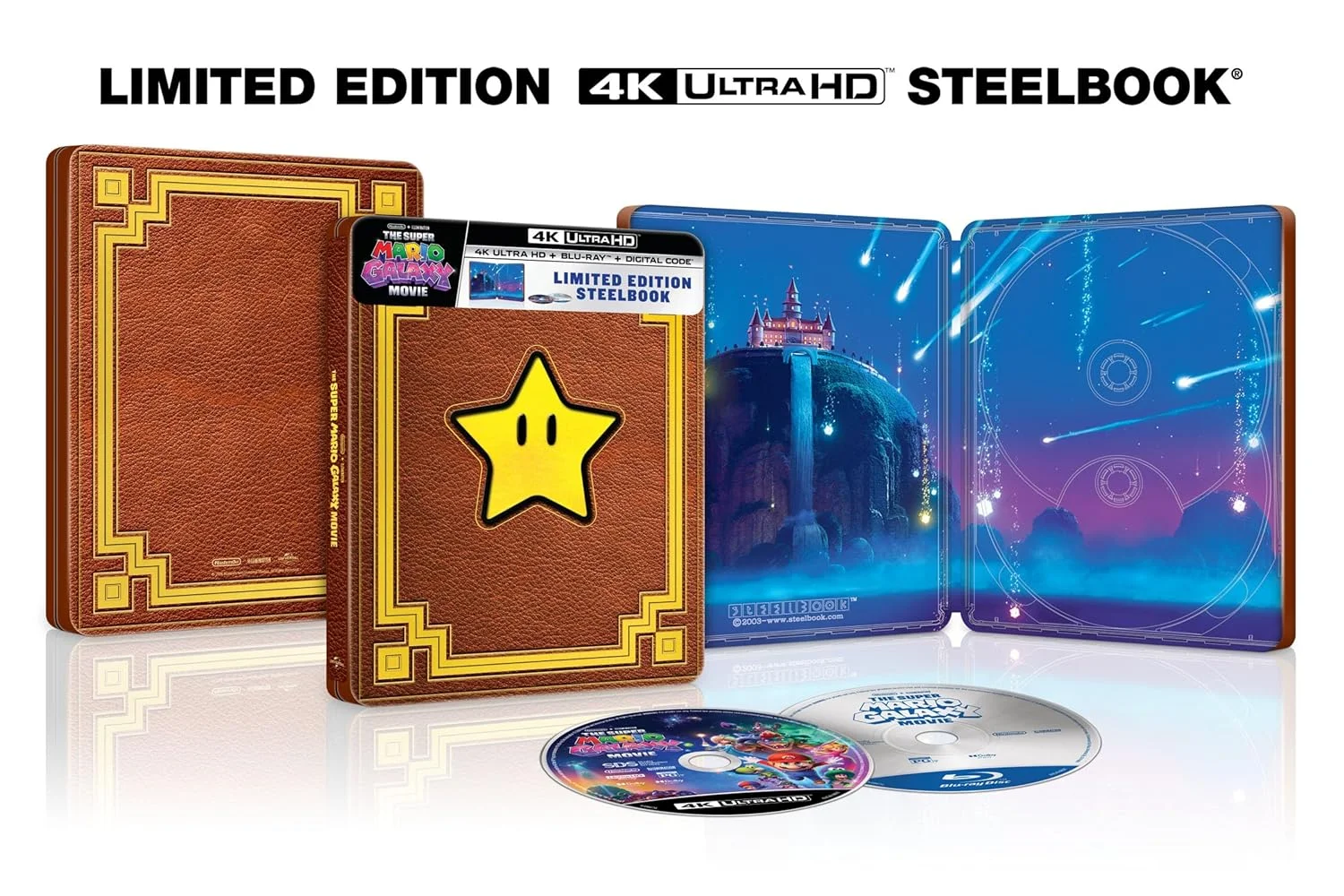 DVD/Blu-ray The Super Mario Galaxy Movie Edición Limitada Steelbook 4K Ultra HD