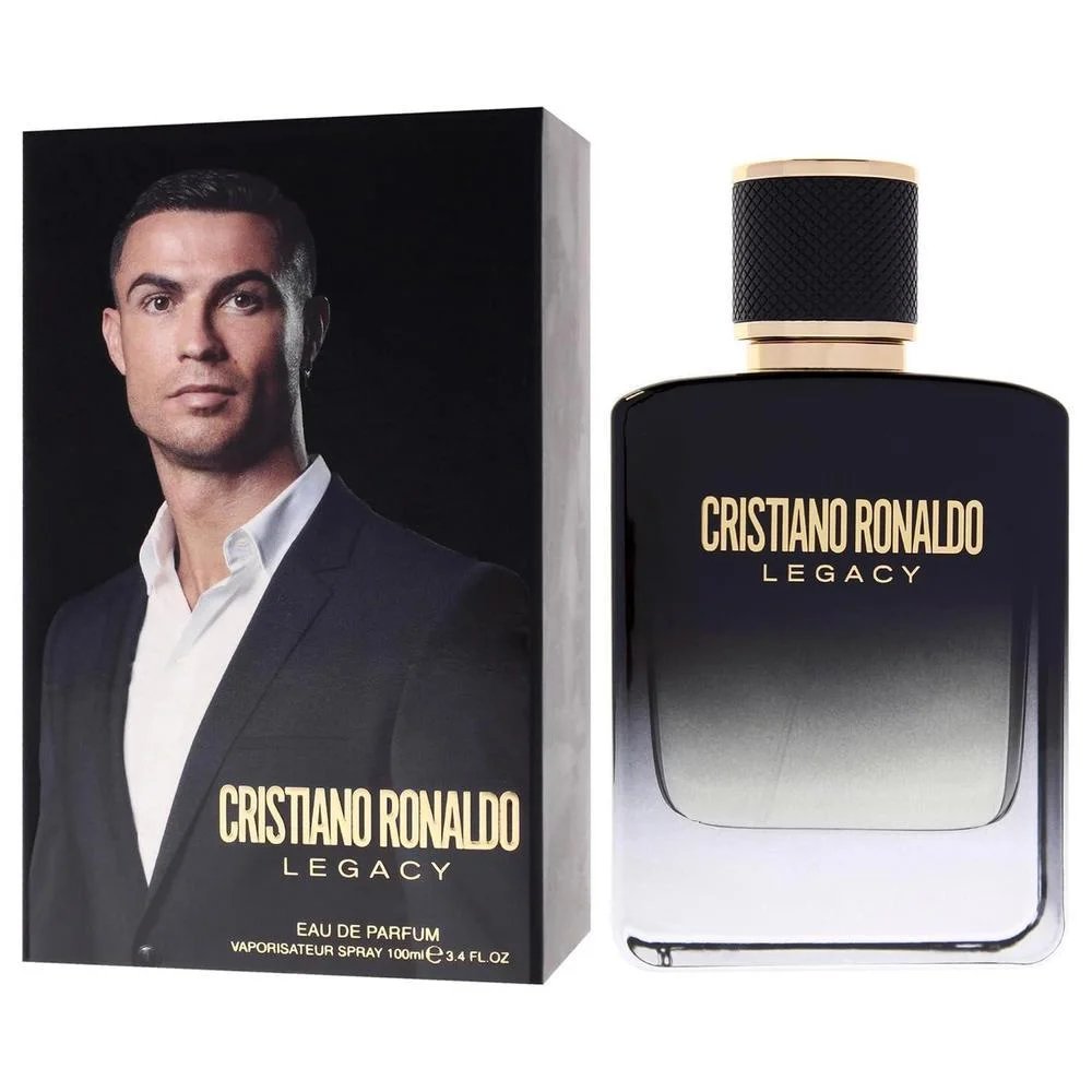 Legacy by Cristiano Ronaldo para Hombres, fragancia de larga duración con notas audaces y masculinas