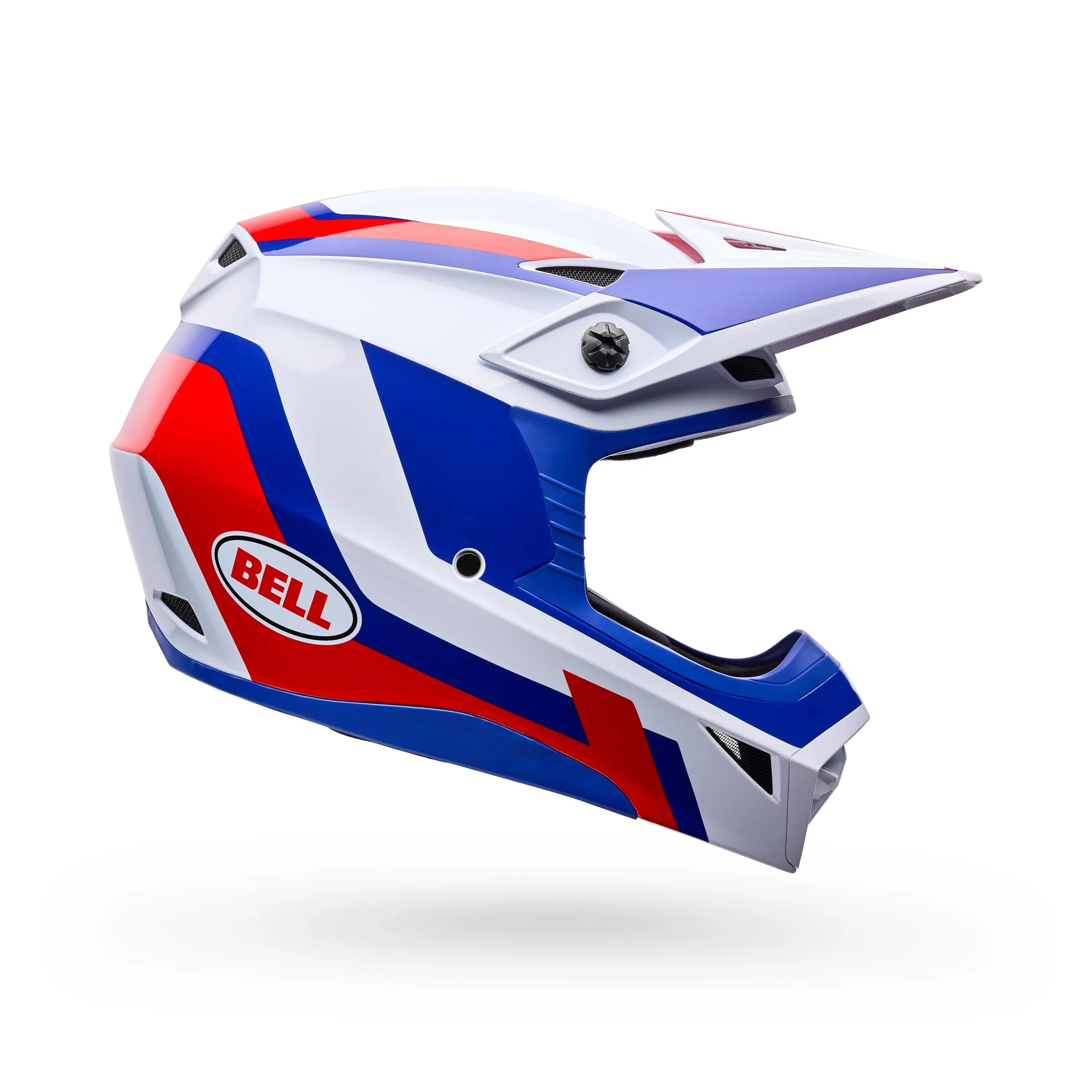 Casco Bell MX-10 MIPS Rojo/Blanco Dyno Talla Large