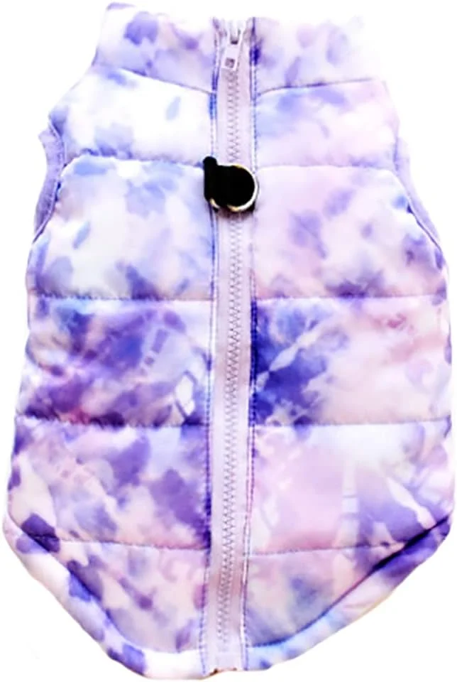 Chaleco impermeable reversible para perros pequeños Marupet XXS púrpura