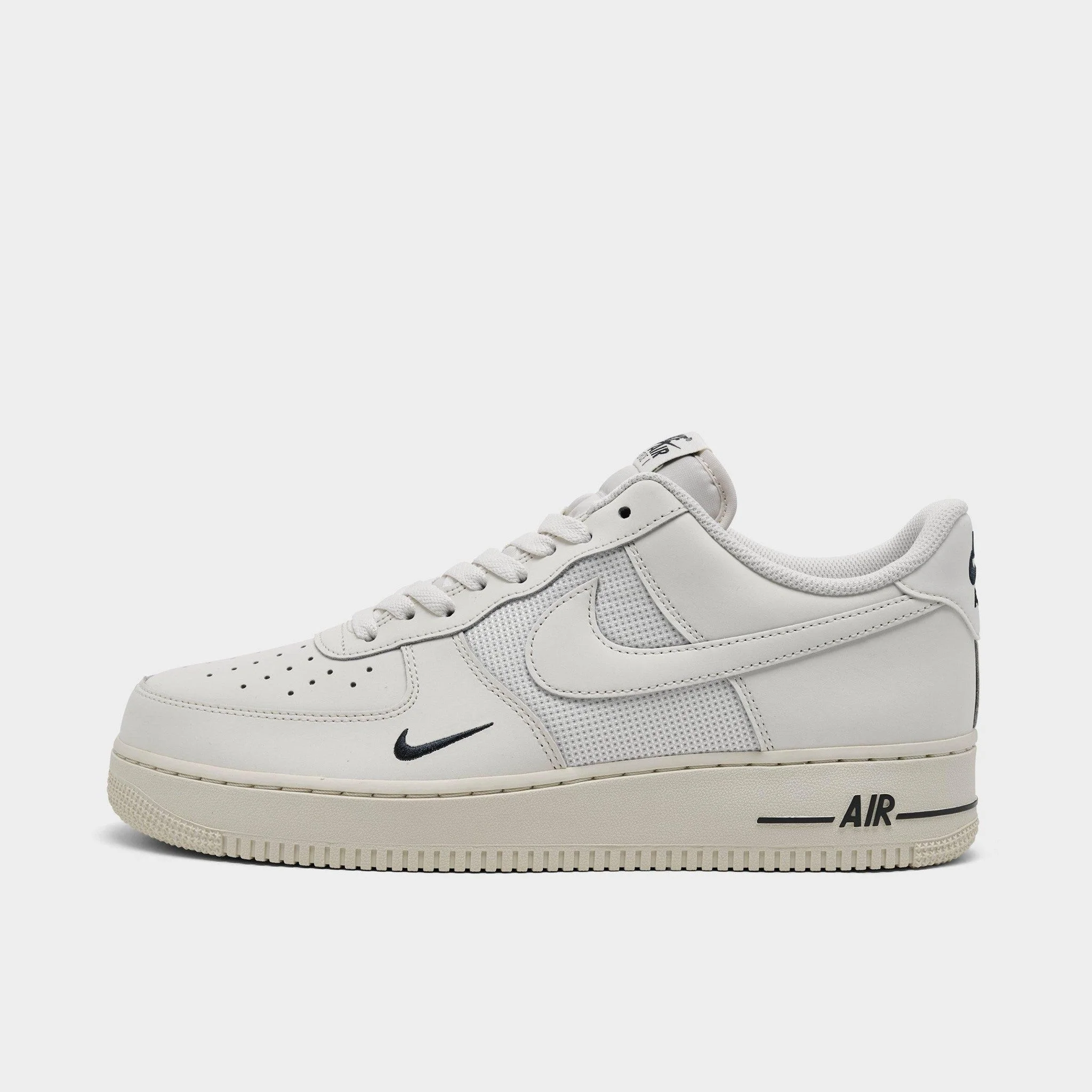 Nike Men's Nike Air Force 1 '07 LV8 Casual Shoes Black/Dark Smoke