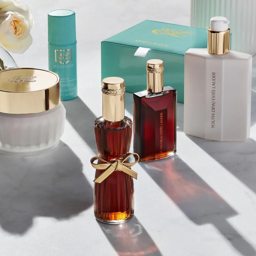 Estée Lauder Youth-Dew Eau de Parfum Spray, perfume con notas de rosa, especias y pachuli para mujeres