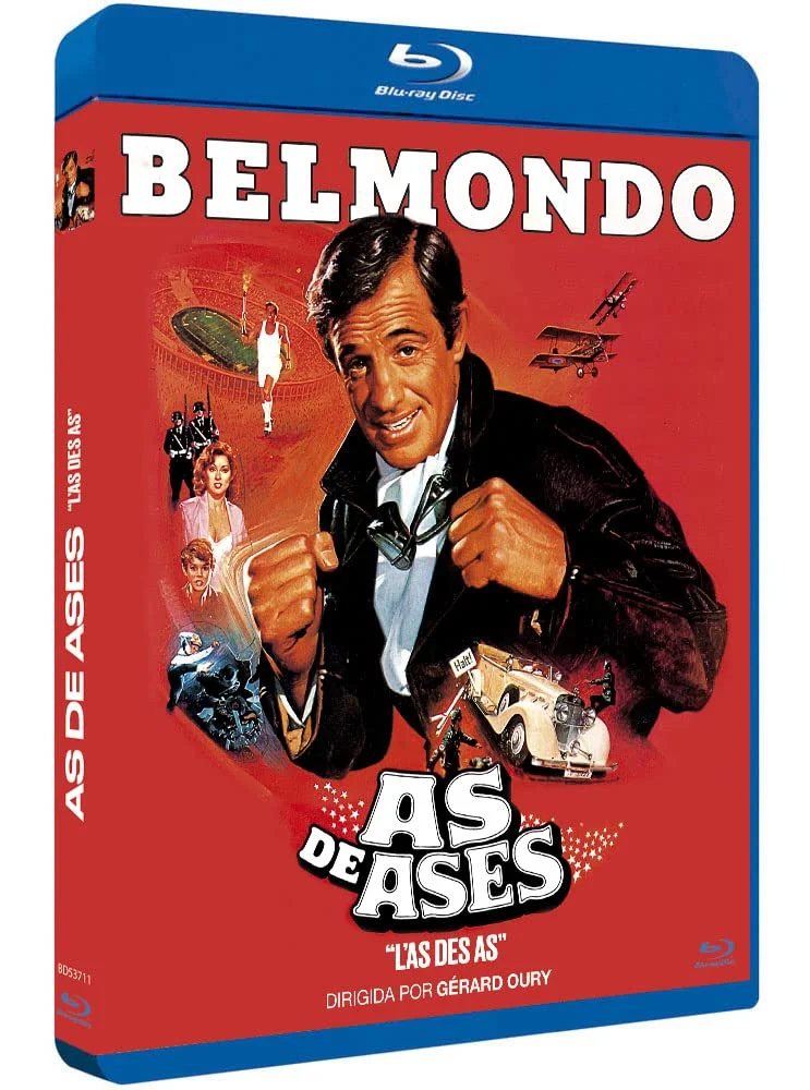 Blu-Ray Ace of Aces (L'as des as) Región A/B/C