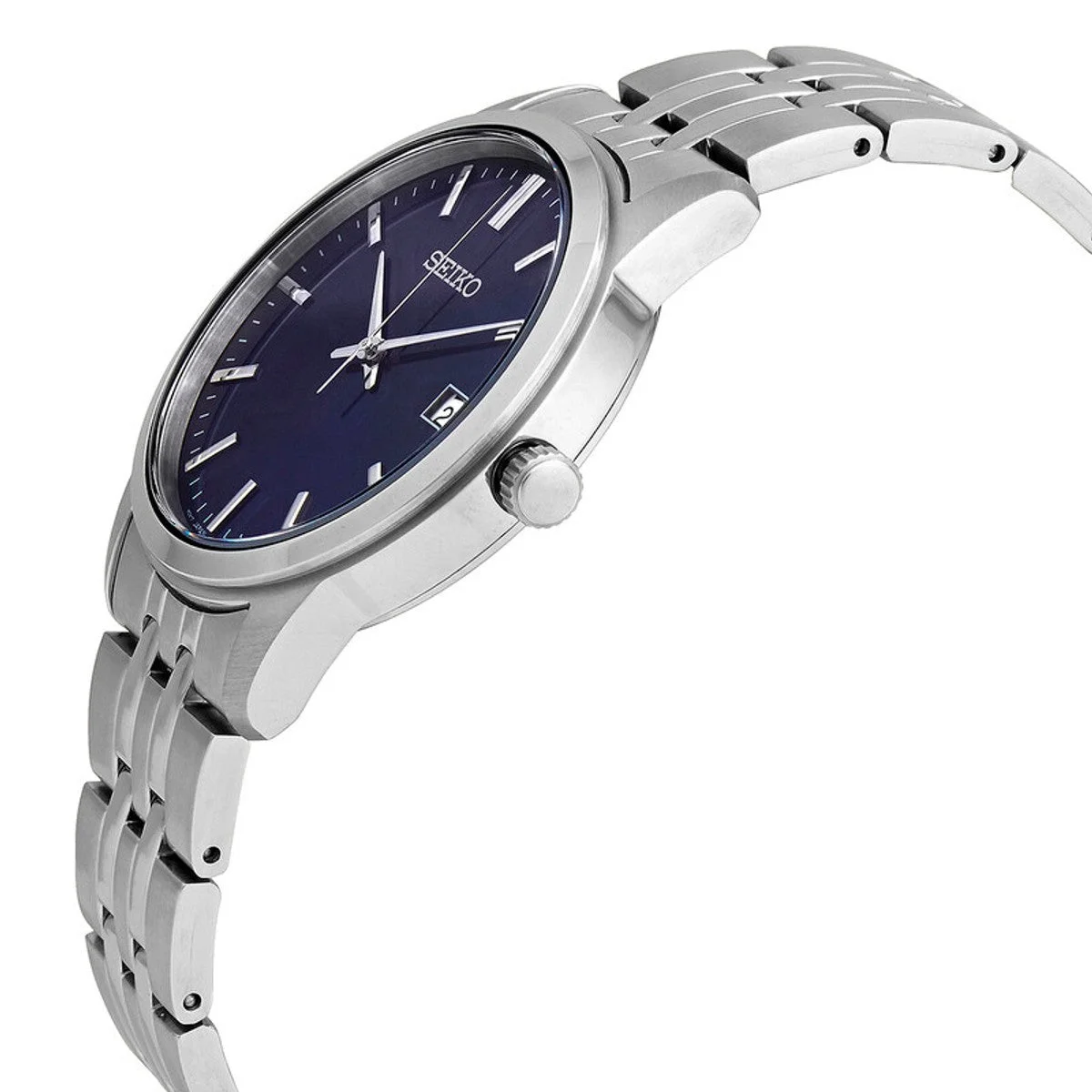 Seiko Essentials Quartz Blue Dial Men's Watch SUR399