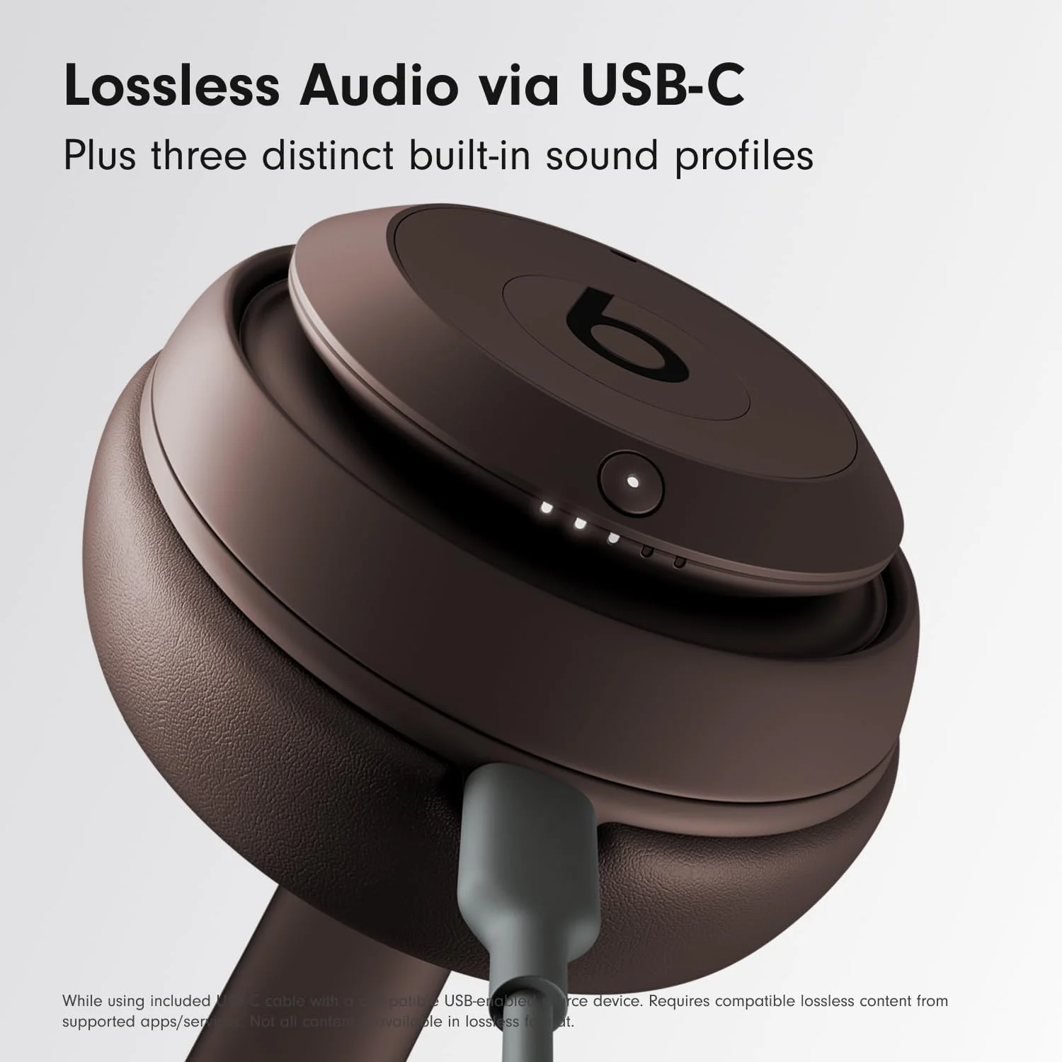 Beats Studio Pro - Marrón intenso — Audífonos over-ear premium con ANC, hasta 40h