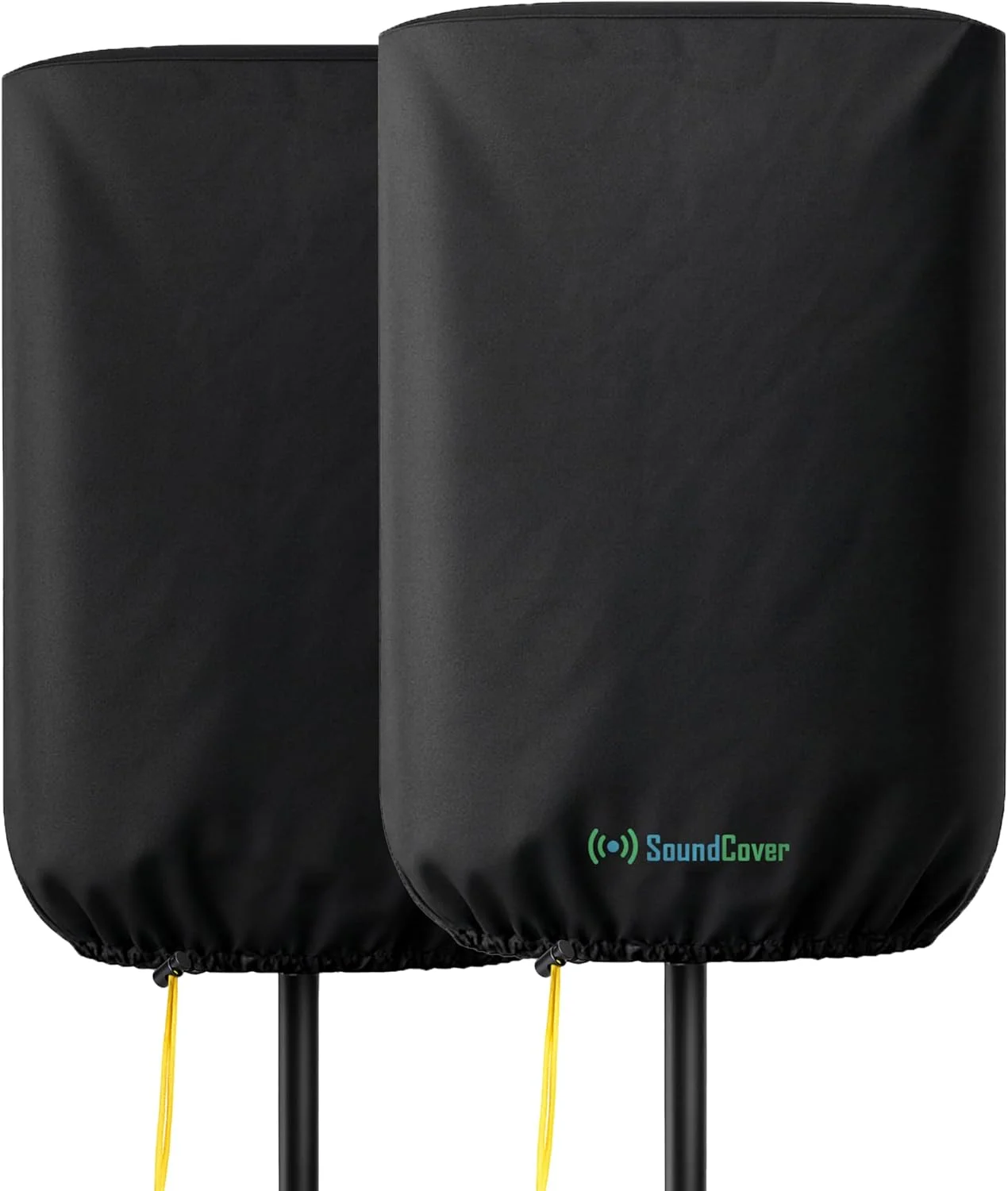 Funda protectora para parlante PA/DJ de 12" SoundCover 600D negro con bolsa de almacenamiento