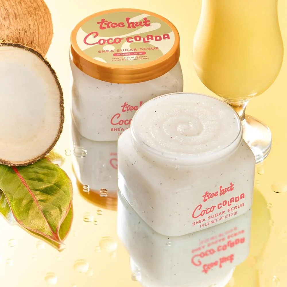 Tree Hut Coco Colada Exfoliante de Azúcar 18 oz