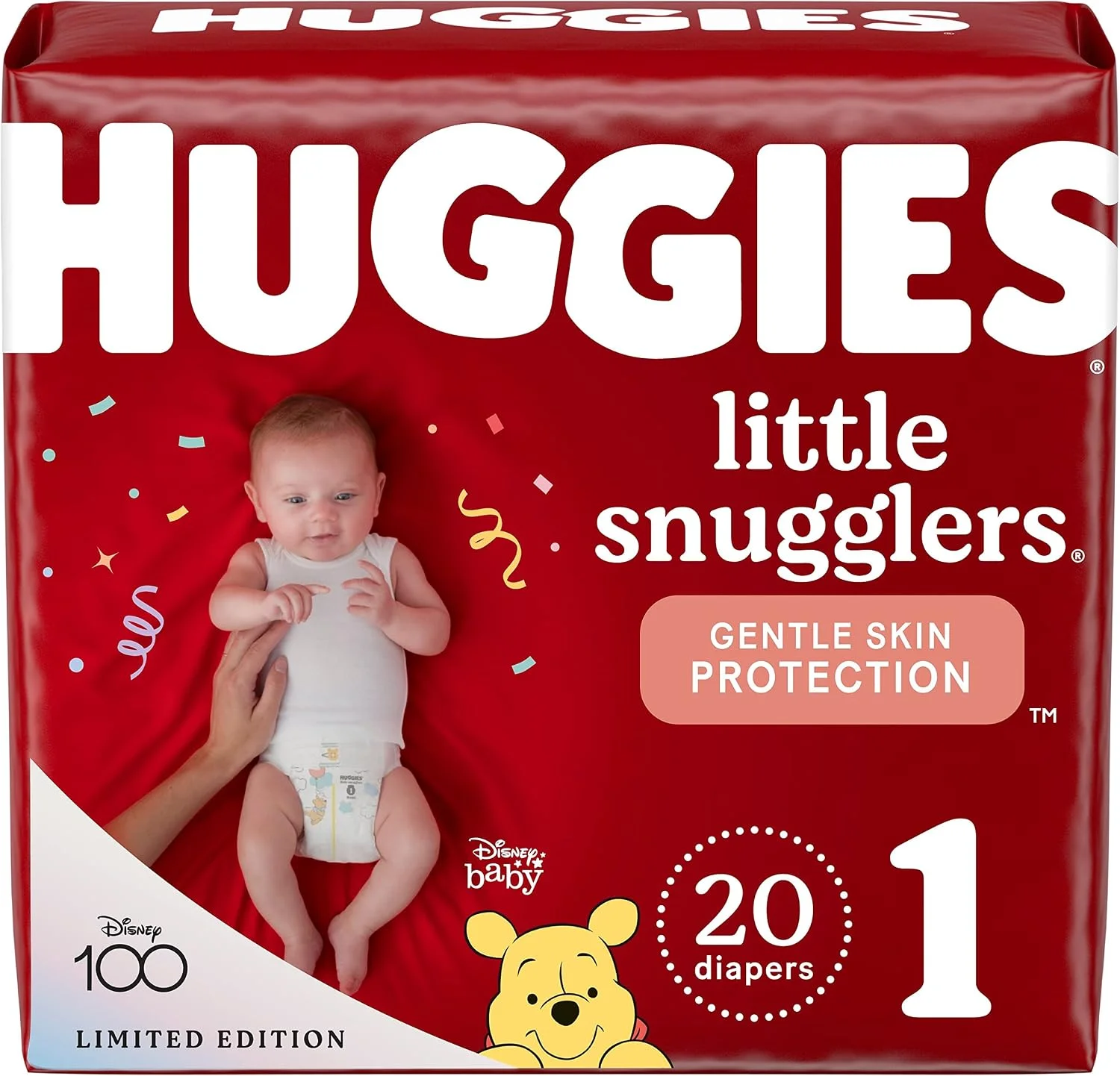 Pañales Huggies Little Snugglers Talla 1, 20 unidades