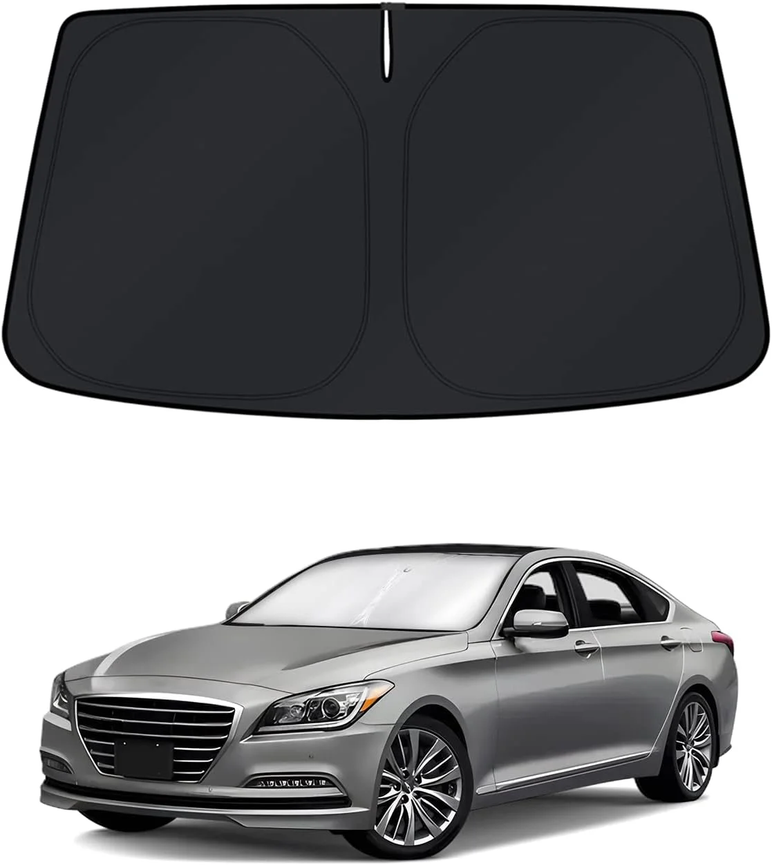 Parasol para parabrisas KUST Hyundai Genesis 2015-2016 y Genesis G80 2017-2020