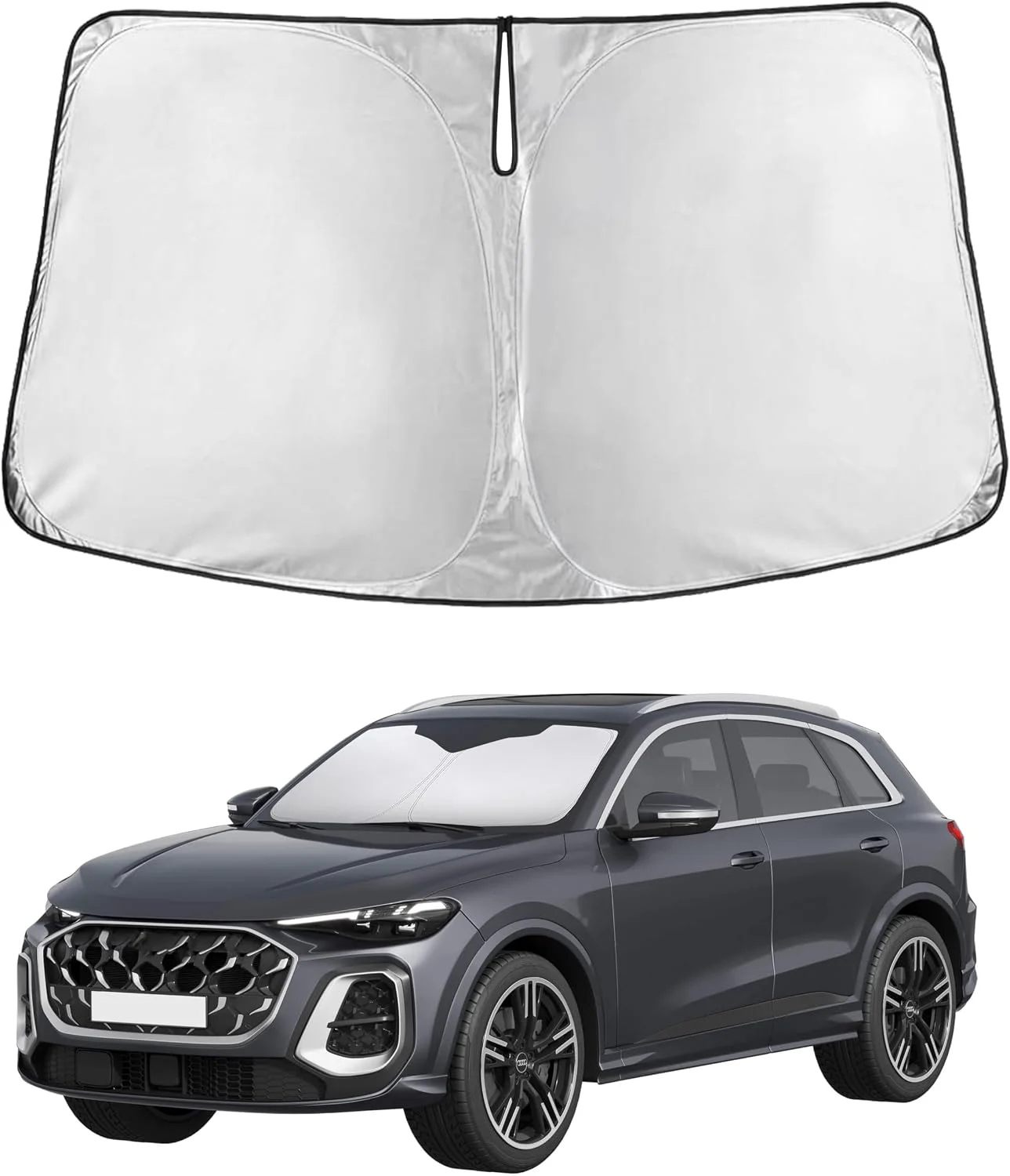Parasol para parabrisas EcoNour compatible con Audi Q5 2018-2026