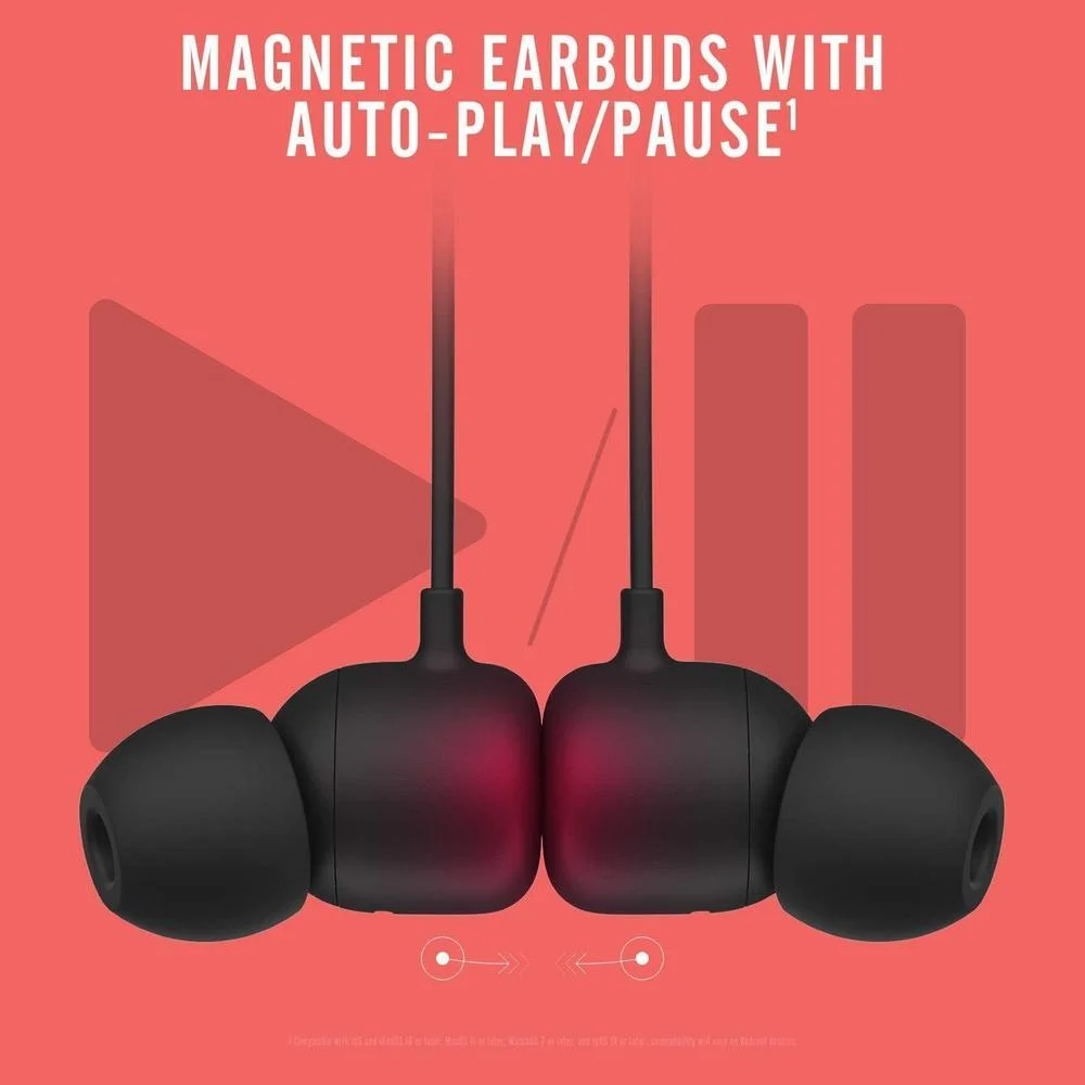 Auriculares inalámbricos Beats Flex con chip Apple, auriculares magnéticos y Bluetooth, hasta 12 horas de batería