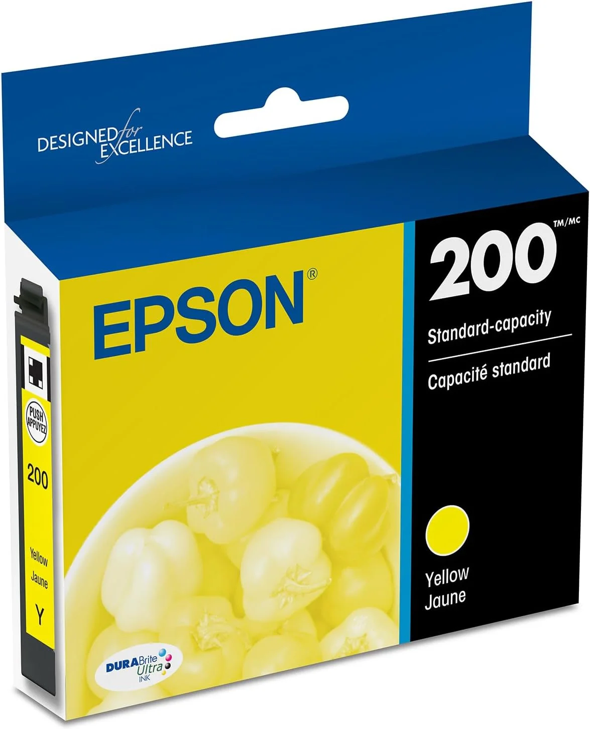 Cartucho de tinta Epson 200 DURABrite Ultra amarillo T200420