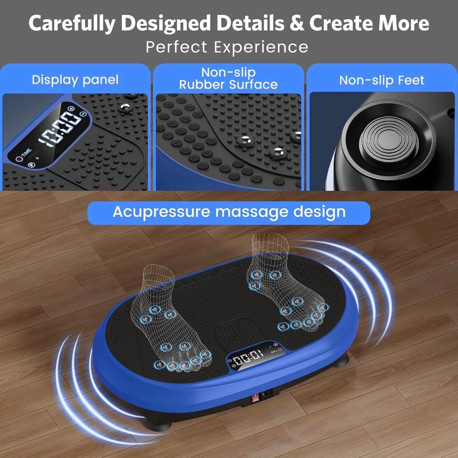HVX store HVX Vibration Plate Exercise Machine for Lymphatic Drainage