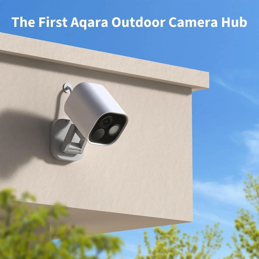 Aqara Cámara Hub G5 Pro 4MP WiFi de alta calidad con visión nocturna a color, soporte HomeKit Video Seguro, detección AI y Zigbee