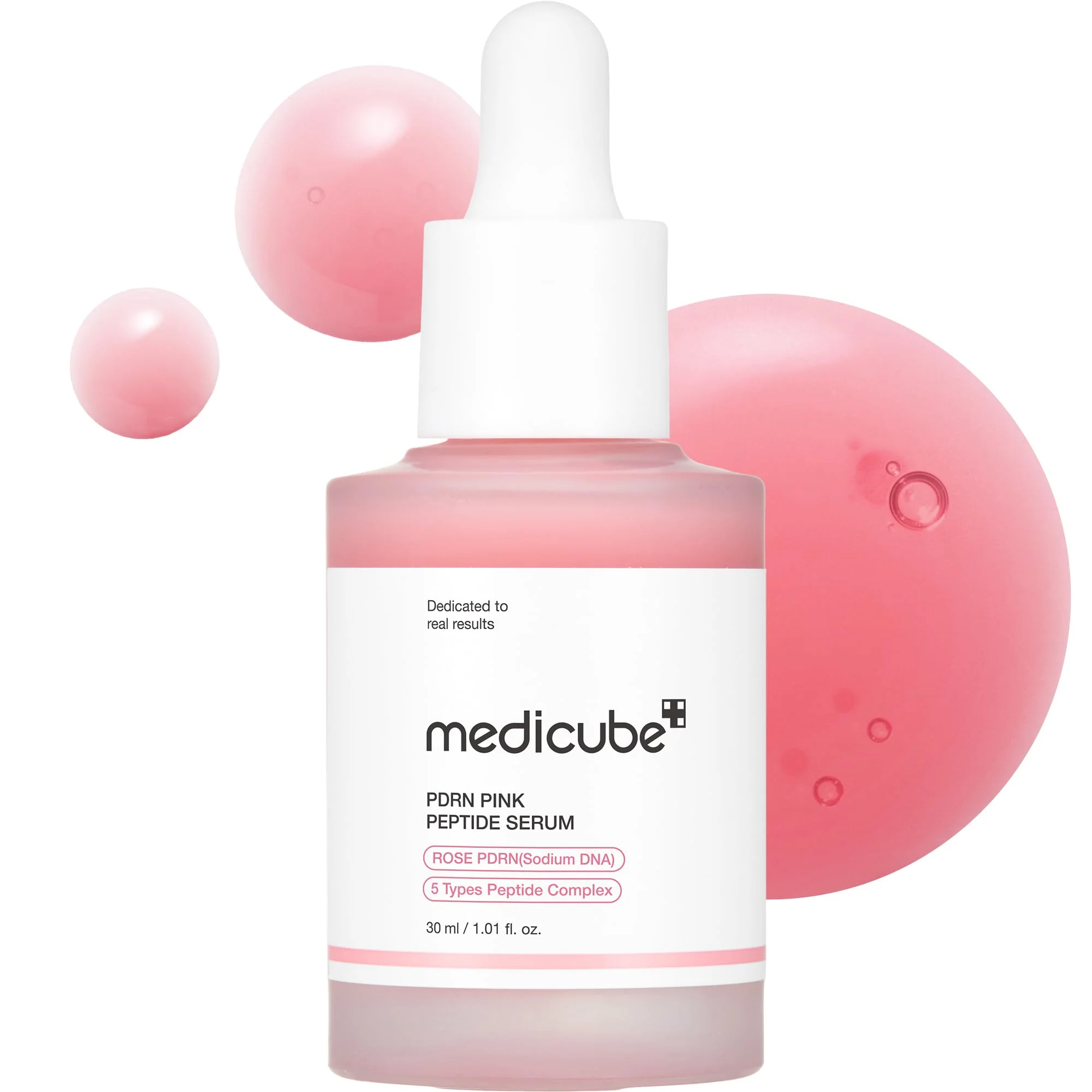 Serum Medicube PDRN Pink Peptide con Rosa