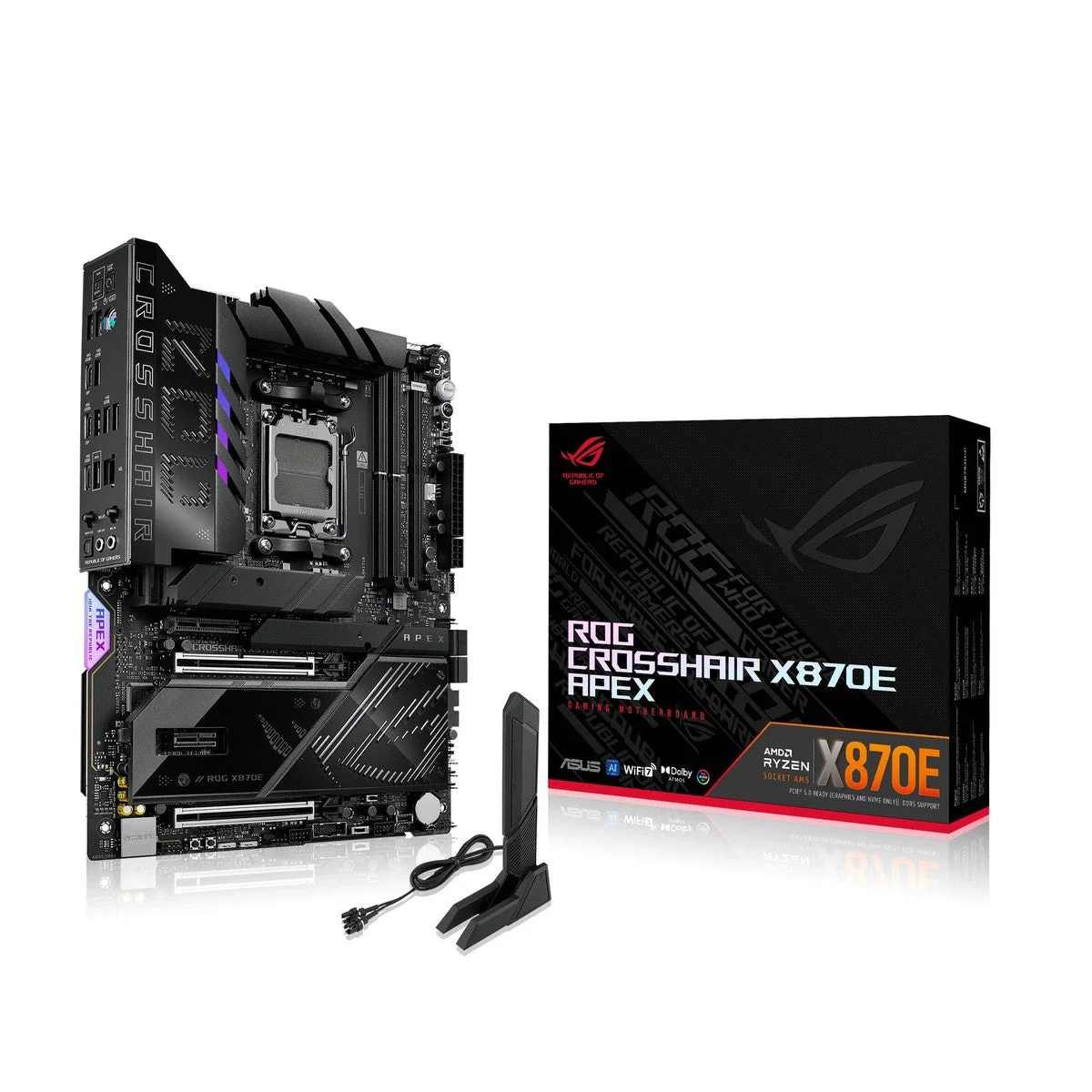 Placa Madre ASUS ROG Crosshair X870E APEX AMD X870E AM5 ATX