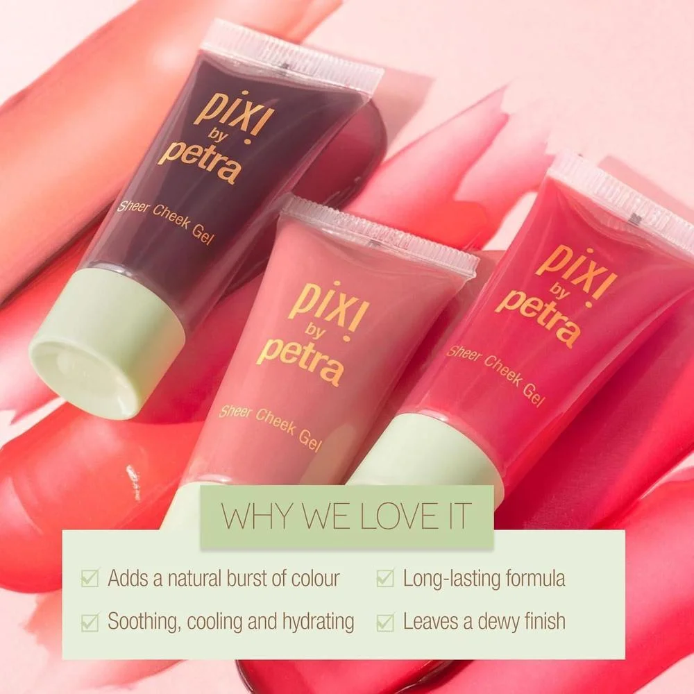 Pixi Sheer Cheek Gel Flushed Rubor Gel Hidratante 13ml