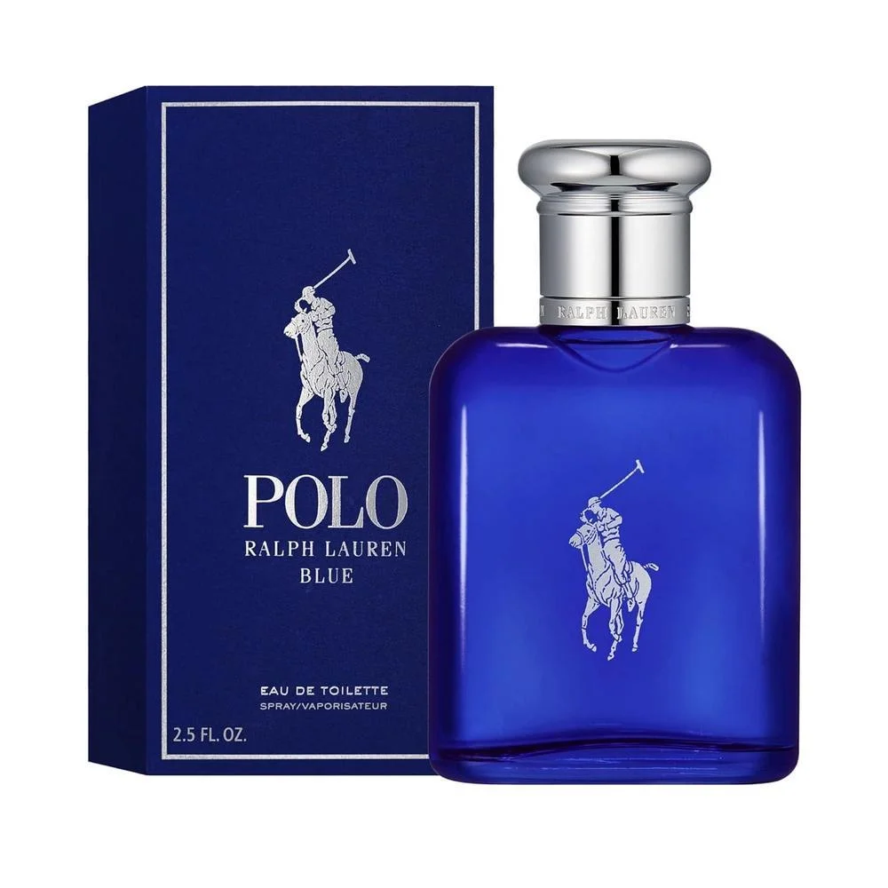 Ralph Lauren Polo Blue Parfum Colonia Hombre Acuático y Fresco con Cítricos, Romero y Vetiver Fragancia Intensa