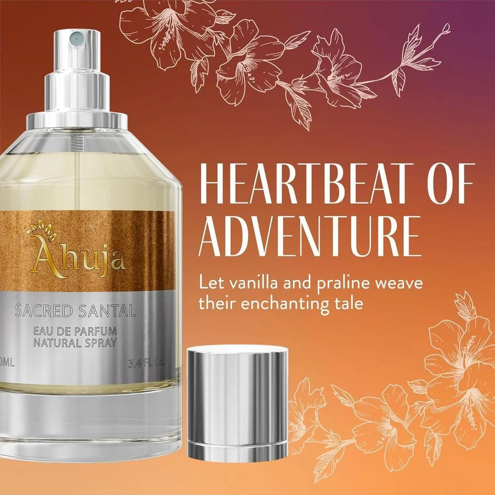 AHUJA Sacred Santal Eau de Parfum Unisex Perfume