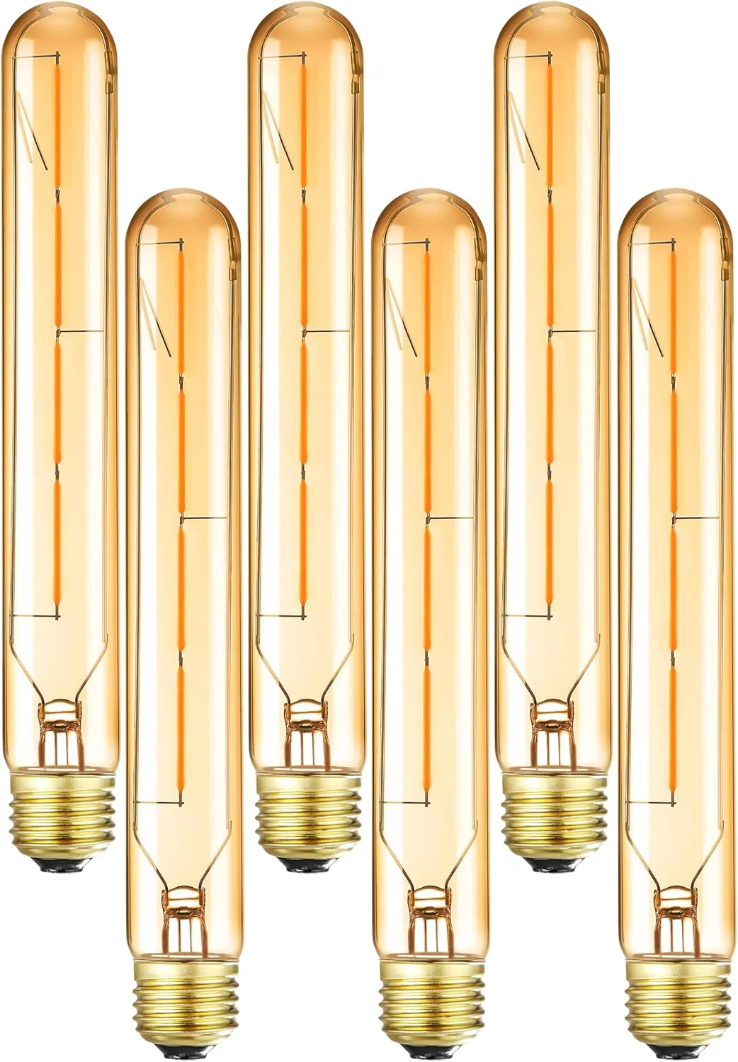 Ampolleta LED tubular E26 T10 8.9 pulgadas 4W luz cálida regulable