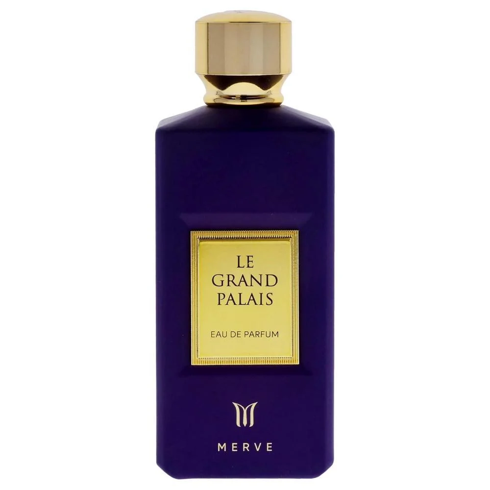 Merve Le Grand Palais para mujer, Eau de Parfum, una fragancia majestuosa con notas de frutas y maderas