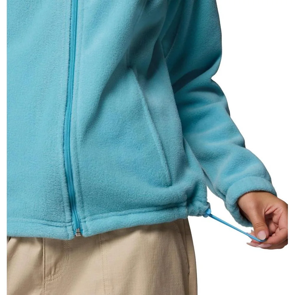 Casaca de cremallera completa Columbia Benton Springs para mujer, tejido polar para máxima calidez, ajuste clásico y moderna