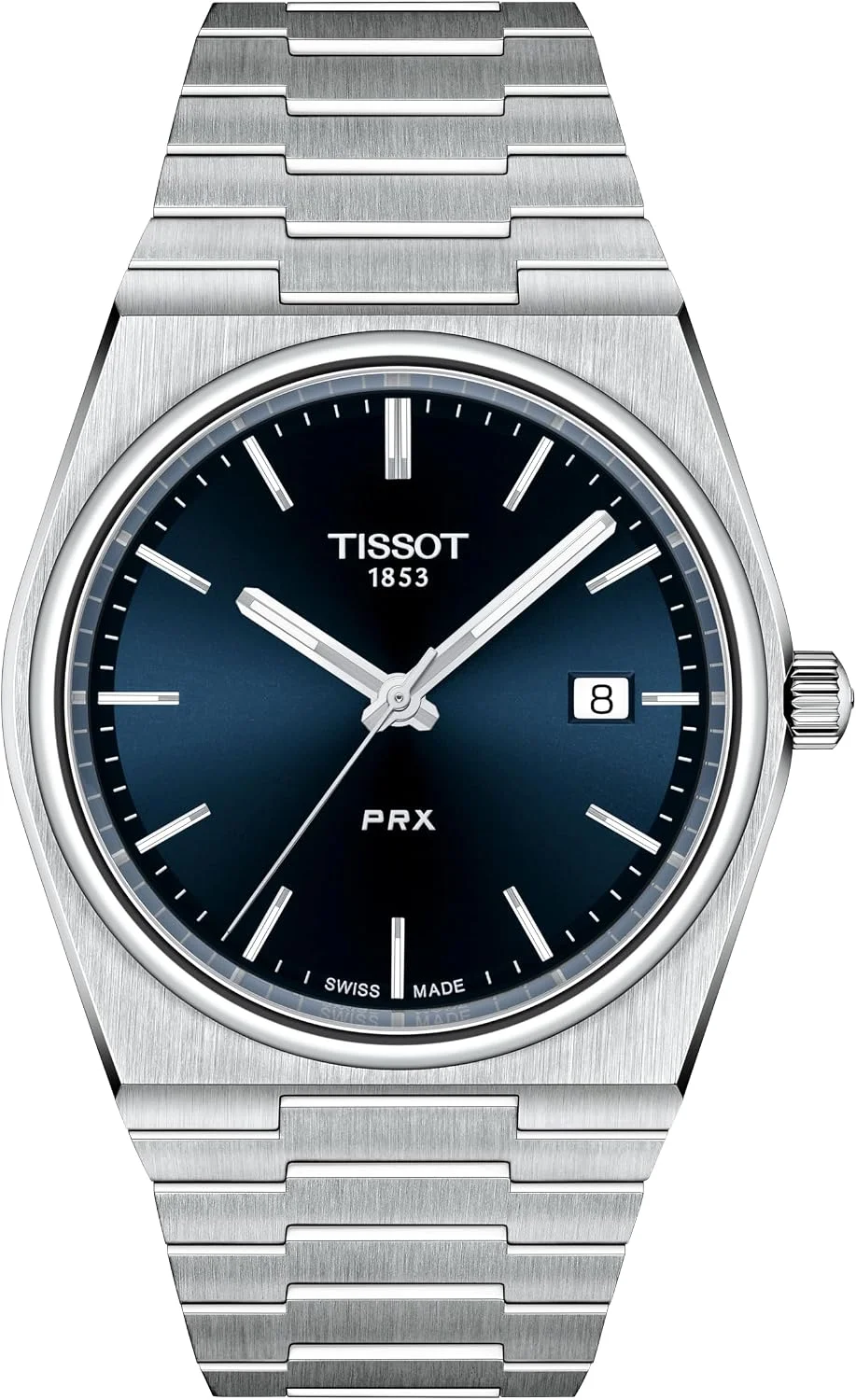 Reloj Tissot PRX Cuarzo Suizo 40mm Esfera Azul Hombre