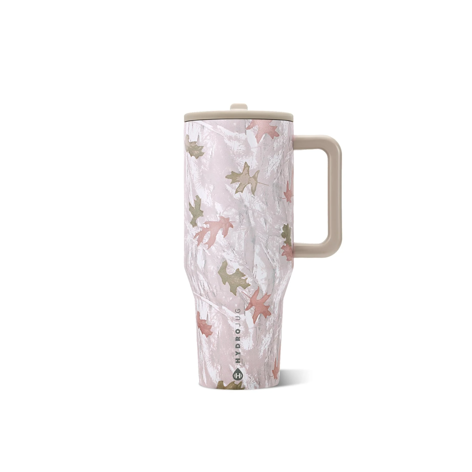 Vaso Tumbler HydroJug Traveler 32oz con Aislamiento, Asa y Popote Camuflaje