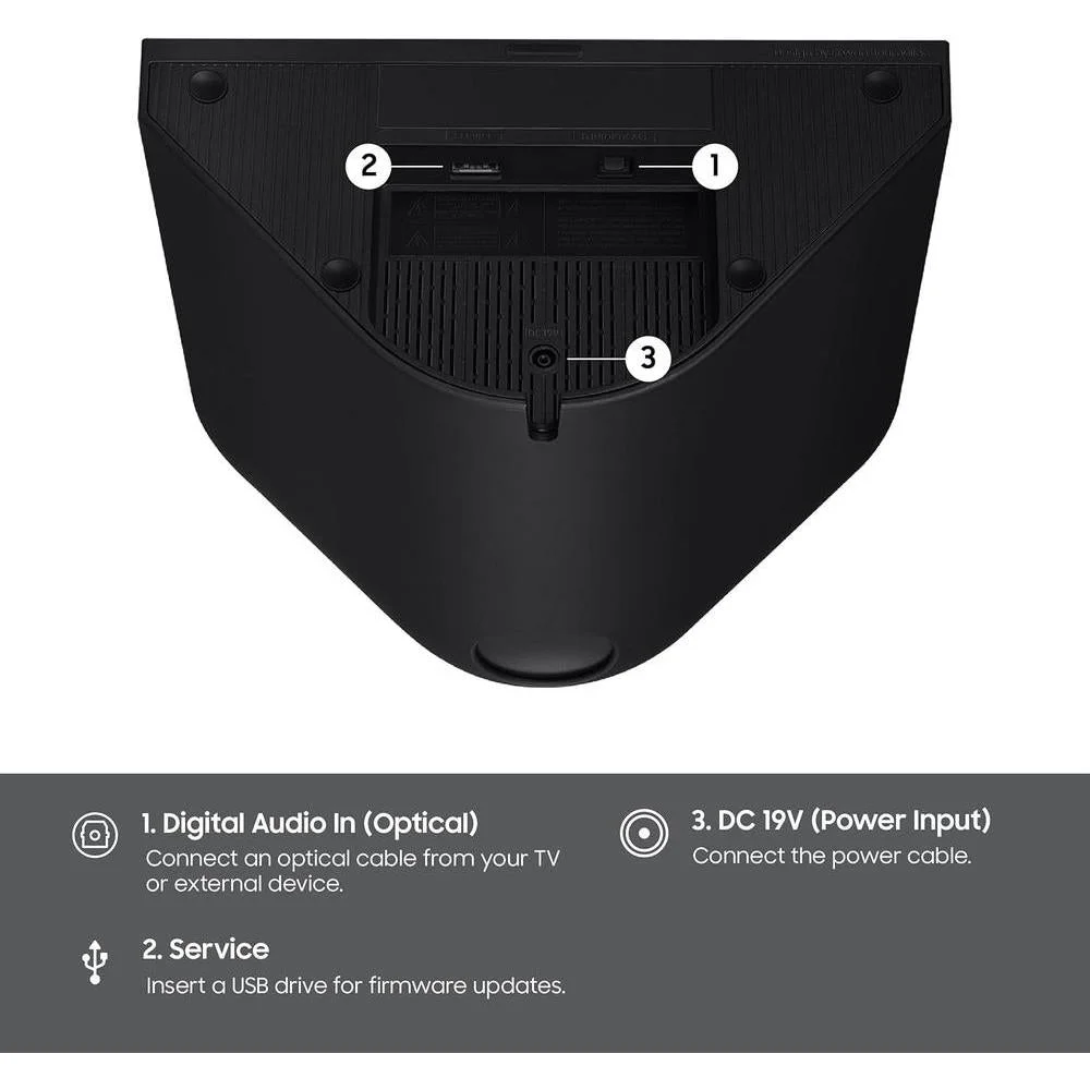 Samsung Altavoz Inteligente Music Studio 5 con Sonido Dolby Atmos, Q-Symphony, WiFi y Bluetooth Modelo 2026 Negro