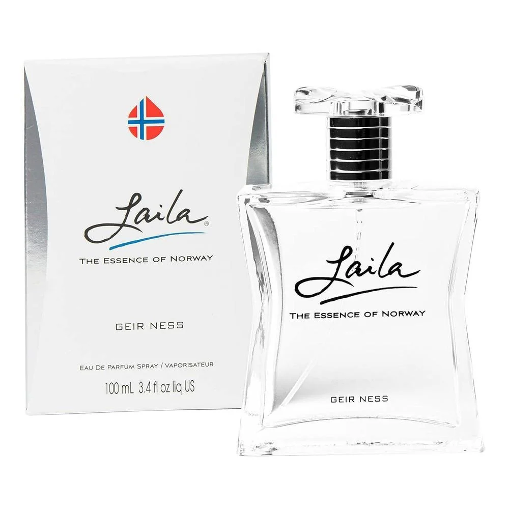 Laila Eau de Parfum Spray – Fragancia fresca y limpia de larga duración para mujer con aromas afrutados y florales