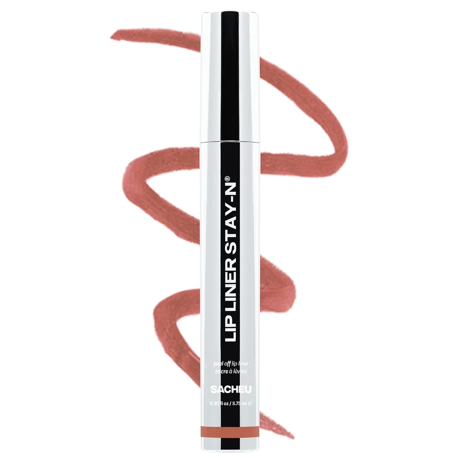 Sacheu Lip Liner STAY-N Peel Off Lip Stain Jumbo p-INKED
