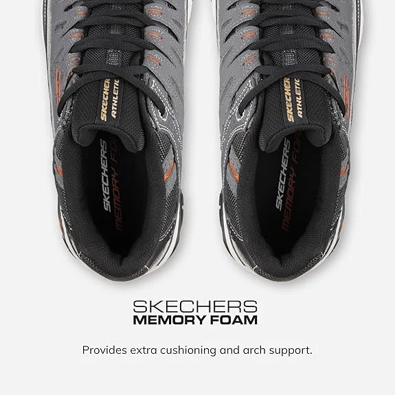 Skechers Afterburn M. Fit Charcoal Gray