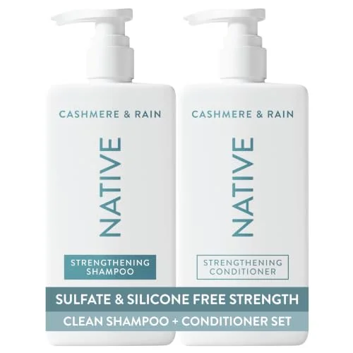Set de Shampoo y Acondicionador Native Cashmere & Rain para Todo Tipo de Cabello