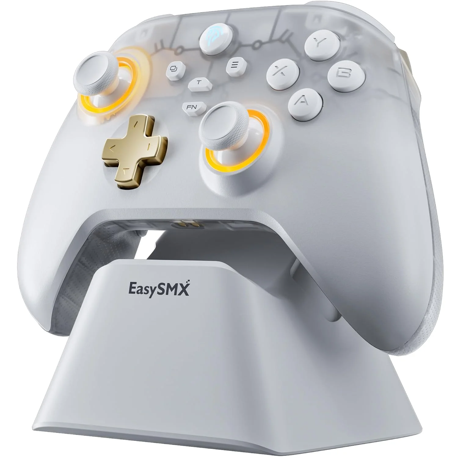 Control Inalámbrico EasySMX D05 con Bluetooth, Sensor Hall y RGB